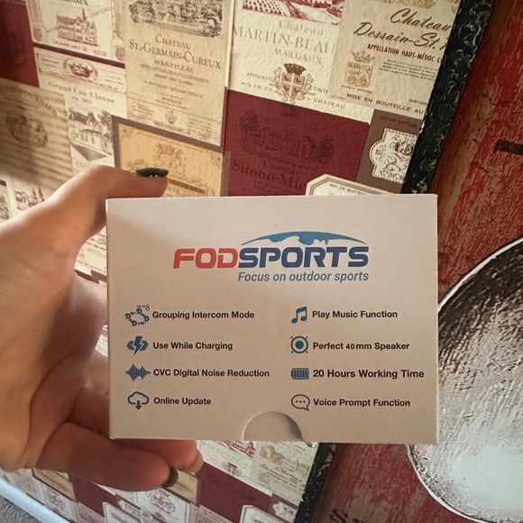 new in box M1-S pro bluetooth motorcycle headset - Picture 4 of 7